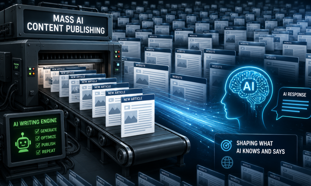 Mass AI Content Publishing