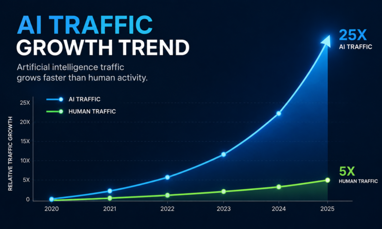 AI Traffic Growth Trend