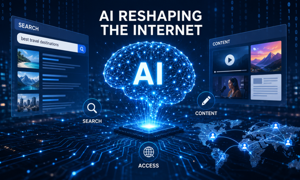 AI Reshaping The Internet