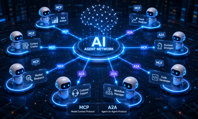 Autonomous AI Agent Network
