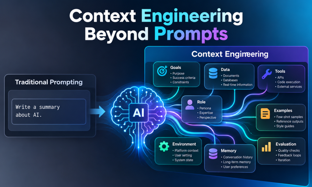 Context Engineering Beyond Prompts