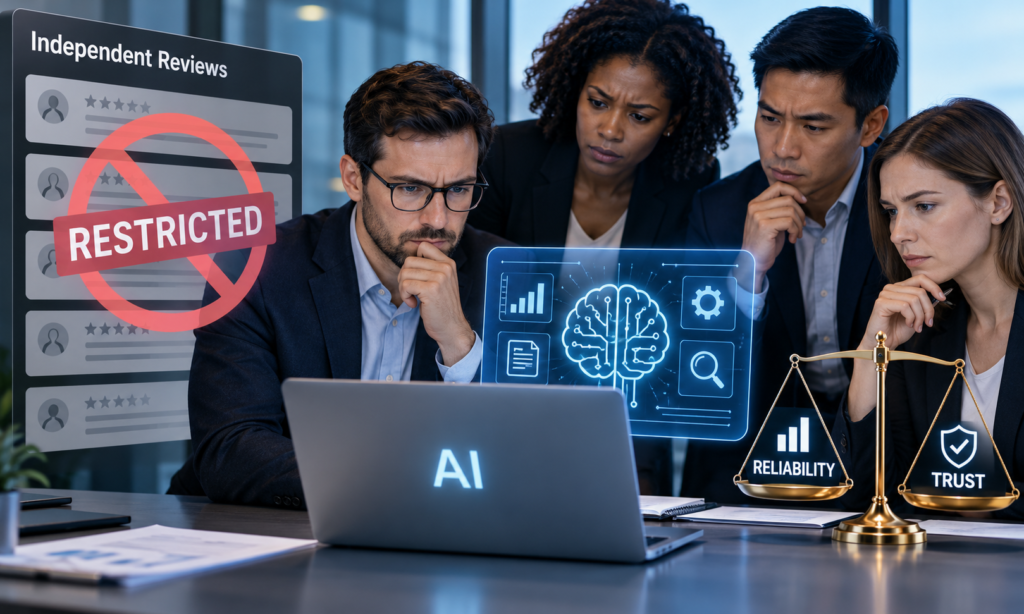 Restricted AI Review Trust