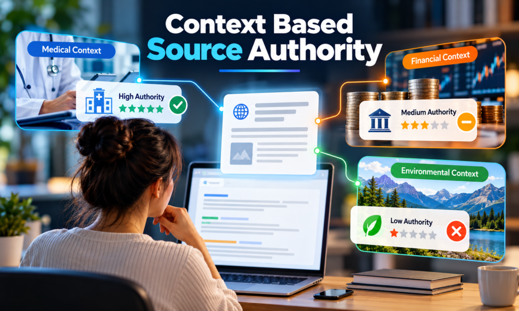 Context Based Source Authority