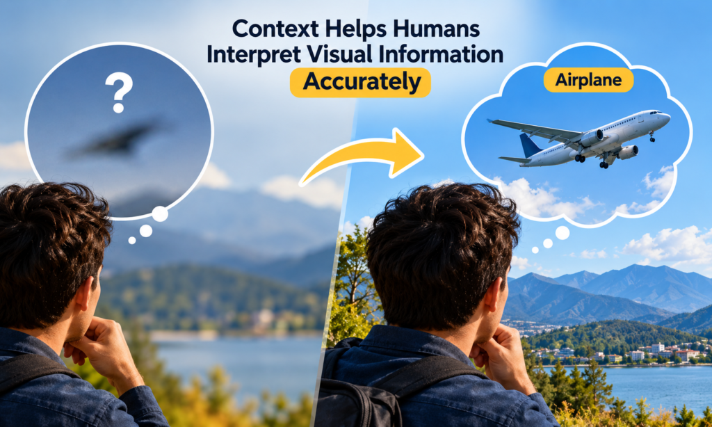 Human Contextual Visual Evidence